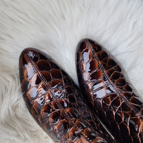 Sesto‎ Meucci Embossed Croc Booties 9.5 - Picture 9 of 9